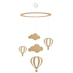 Móvil para bebé. Globos