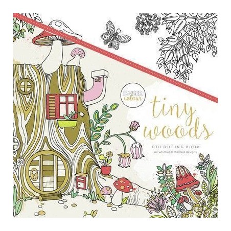 Libro para colorear: Tiny Woods