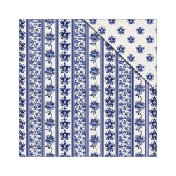Floral Delight: Delft Pattern