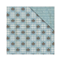 Papel para scrapbooking motivos culinarios Master Chef 2| L'aura Bella