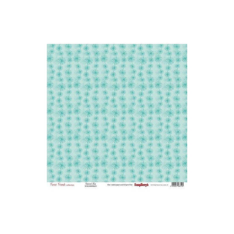 Papel para scrapbooking con motivos Forest Friends | L'aura Bella