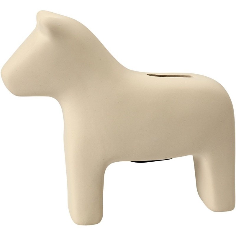 Hucha caballo, A. 14,5 cm, l. 16,5