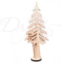 set 2 abetos + cartel Feliz Navidad + luces led