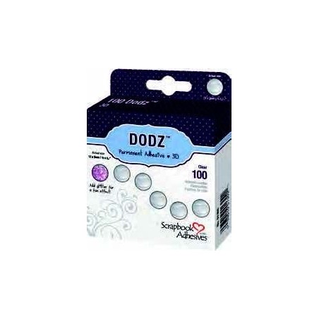 Gotas adhesivas  3D, tridimensionales. 12mm. 100uds | L'aura Bella