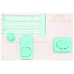 Cortadora de letras Alphabet Punch para scrap y manualidades