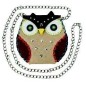 Bolso búho con cadena
