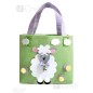 Bolso verde con oveja
