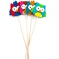 Palos Búho decorativos. Pack de 4 uds.