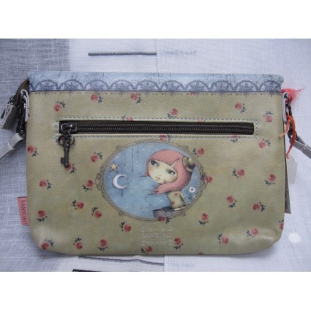 Bolso de mano. Mirabelle Adrift. Clutch. Santoro