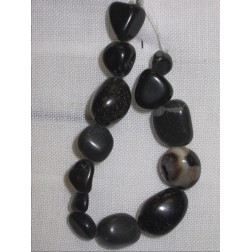 Piedra Leopardo, abalorio bicolor para tus manualidades y bisutería