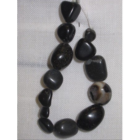 Piedra Leopardo, abalorio bicolor para tus manualidades y bisutería