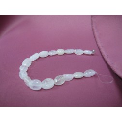 Abalorio de Cuarzo lechoso para bisutería, regalos o manualidades