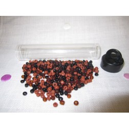 Abalorios. Gama marrones. 25 gr