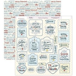 Comunión niño. Etiquetas gracias