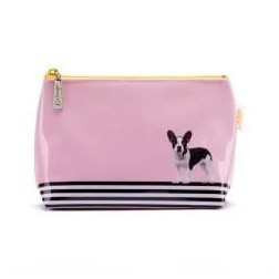 Dog on Stripe Small Bag