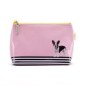 Dog on Stripe Small Bag