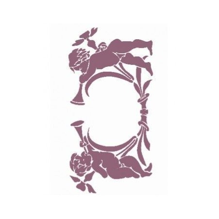 Ángeles tocando trompetas. A5