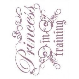 Frase: Princess in training. A5