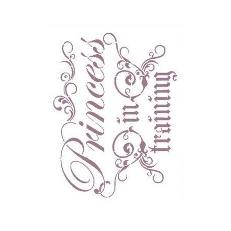 Frase: Princess in training. A5
