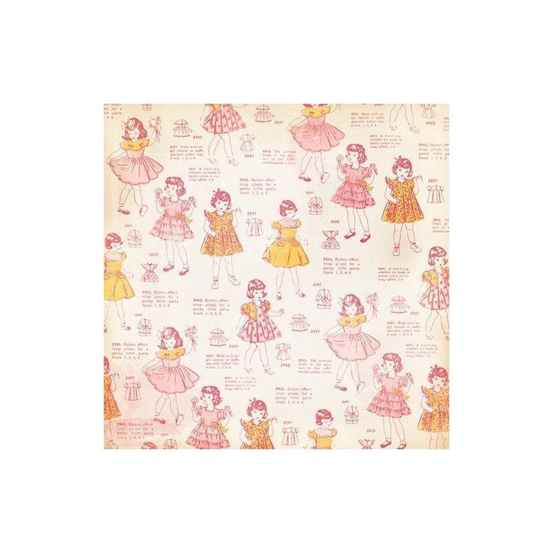 Oh Darling, Crate Paper, Papel decorado scrapbooking | L'aura Bella