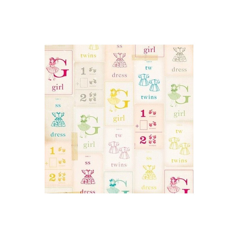 Oh Darling, Crate Paper, Papel decorado scrapbooking | L'aura Bella