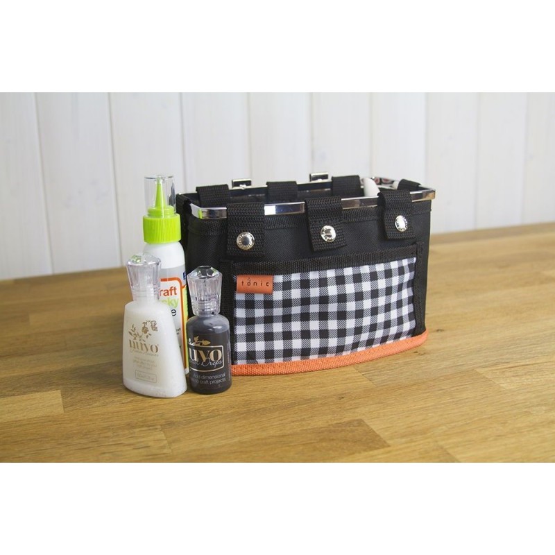 Double pocket. Table tidy. Tonic