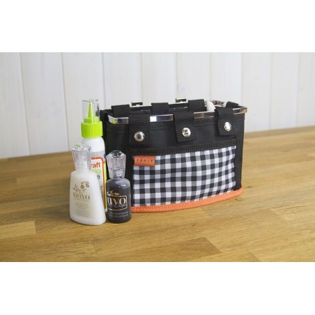 Double pocket. Table tidy. Tonic