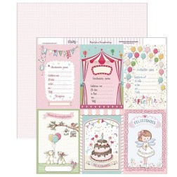 Incitaciones de cumpleaños niña. Dayka