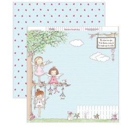 Hadas en árbol. Niña. Cumpleaños. Dayka