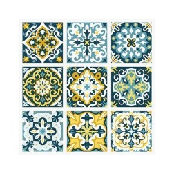 hidráulicos tonos azules, sublimación