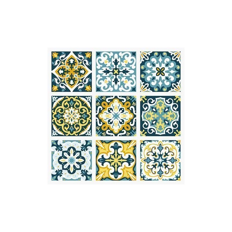 hidráulicos tonos azules, sublimación