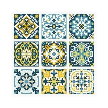 hidráulicos tonos azules, sublimación