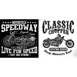 Motorcycle. Sublimación