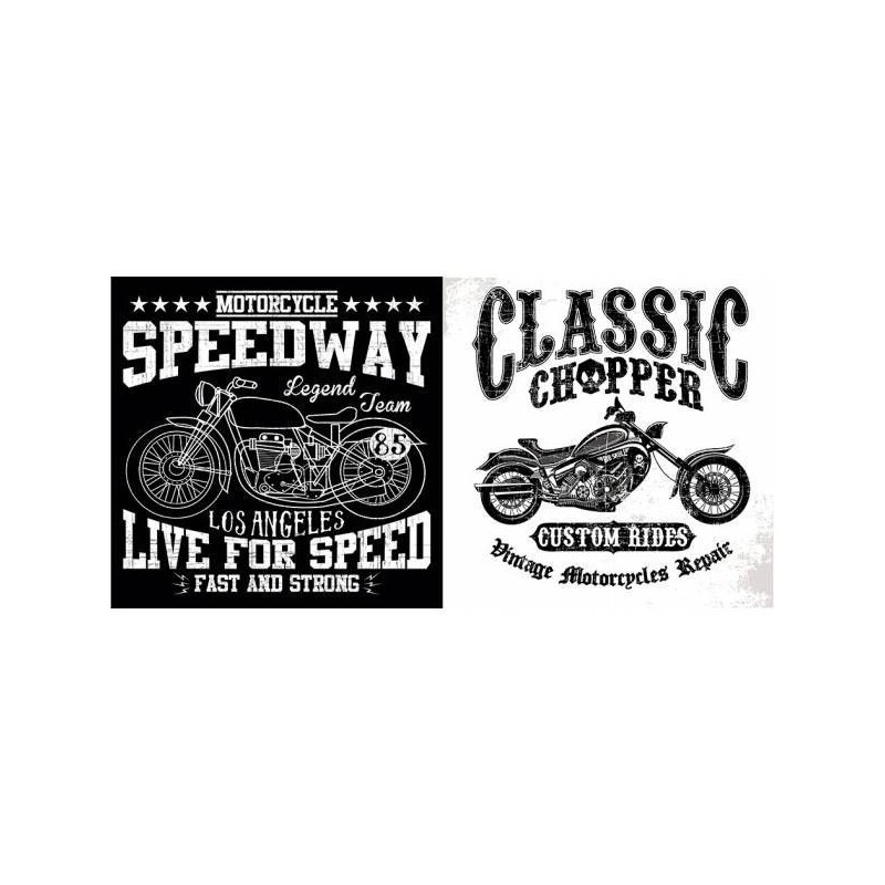 Motorcycle. Sublimación