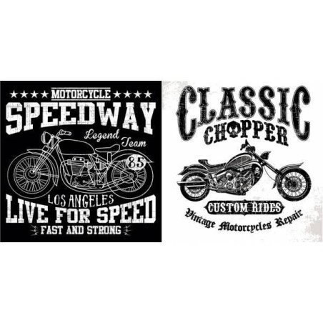 Motorcycle. Sublimación