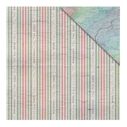 Fabscraps. Love travel: Stripe. C73004