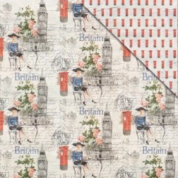Fabscraps. Love travel: Britain. C73005