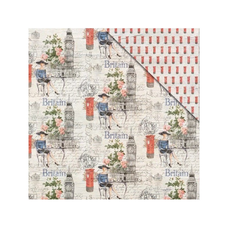 Fabscraps. Love travel: Britain. C73005