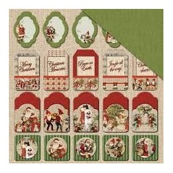 Fabscraps. Christmas Memories: Tags. C79008