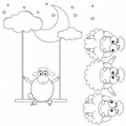 Ovejitas. sublimación