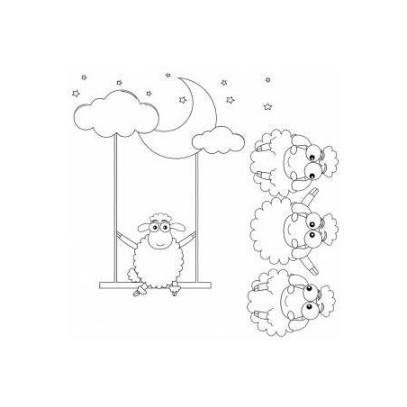 Ovejitas. sublimación