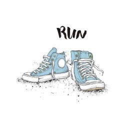 Zapatillas. sublimación