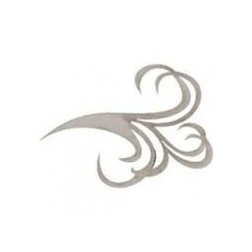 single swirl. dos. cartón