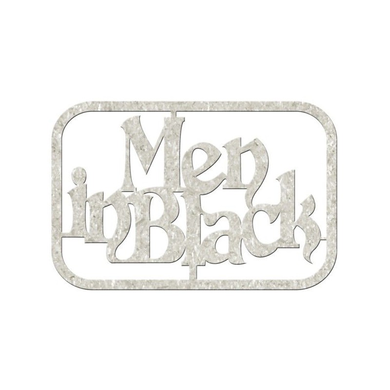 Men in Black. cartón