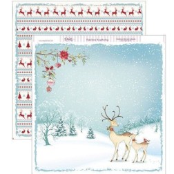 Pareja de ciervos. Navidad. Dayka