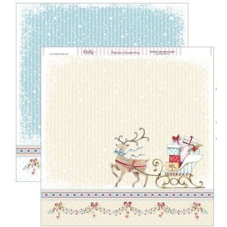 Reno con regalo. Navidad