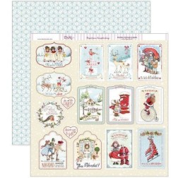 Etiquetas navideñas. Navidad. Dayka