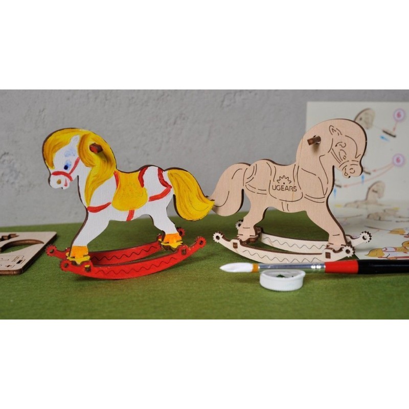 Caballo balancín. Ugears. Infantil