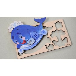 Ballena. Ugears. Infantil
