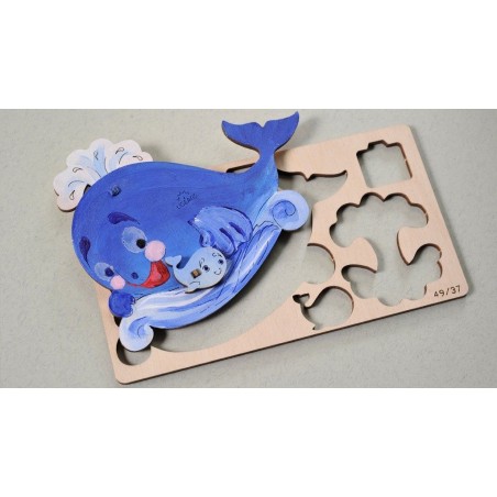 Ballena. Ugears. Infantil